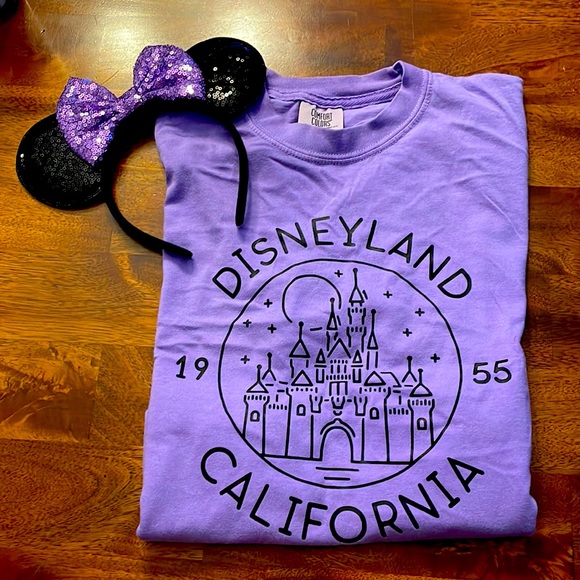 Disneyland shirt and headband bundle - Picture 1 of 7